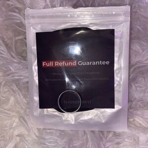 Thunderfit Silver Silicone Ring, Women’s Size 8, Only been tried on*